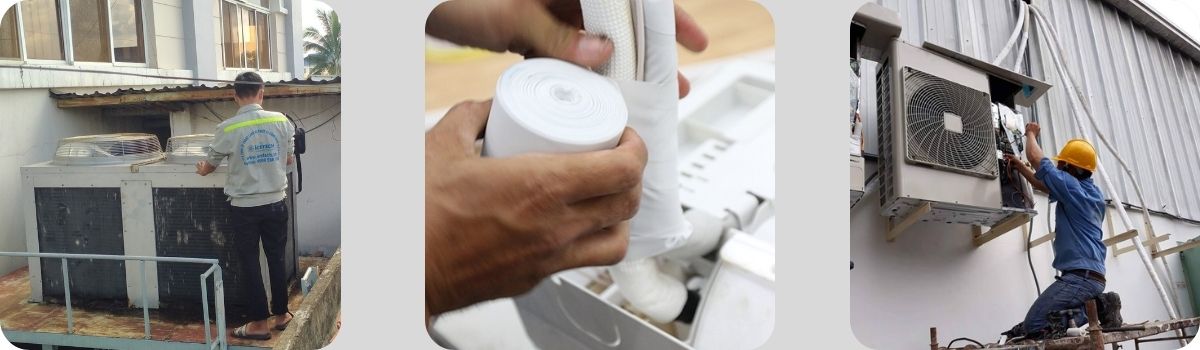 Lắp đặt máy lạnh tại Bình Chánh - Công ty ICETECH