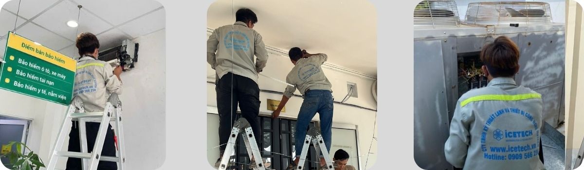 Lắp đặt sửa chữa máy lạnh tại Bình Chánh