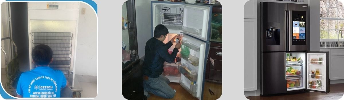 Sửa chữa sạc gas tủ lạnh ở Bình Chánh