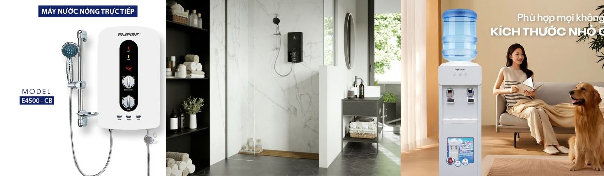 Dịch vụ sửa chữa máy tắm nóng lạnh, máy uống nóng lạnh tại nhà ở Bình Chánh