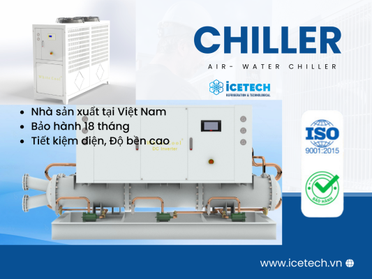 máy làm lạnh nước chiller icetech